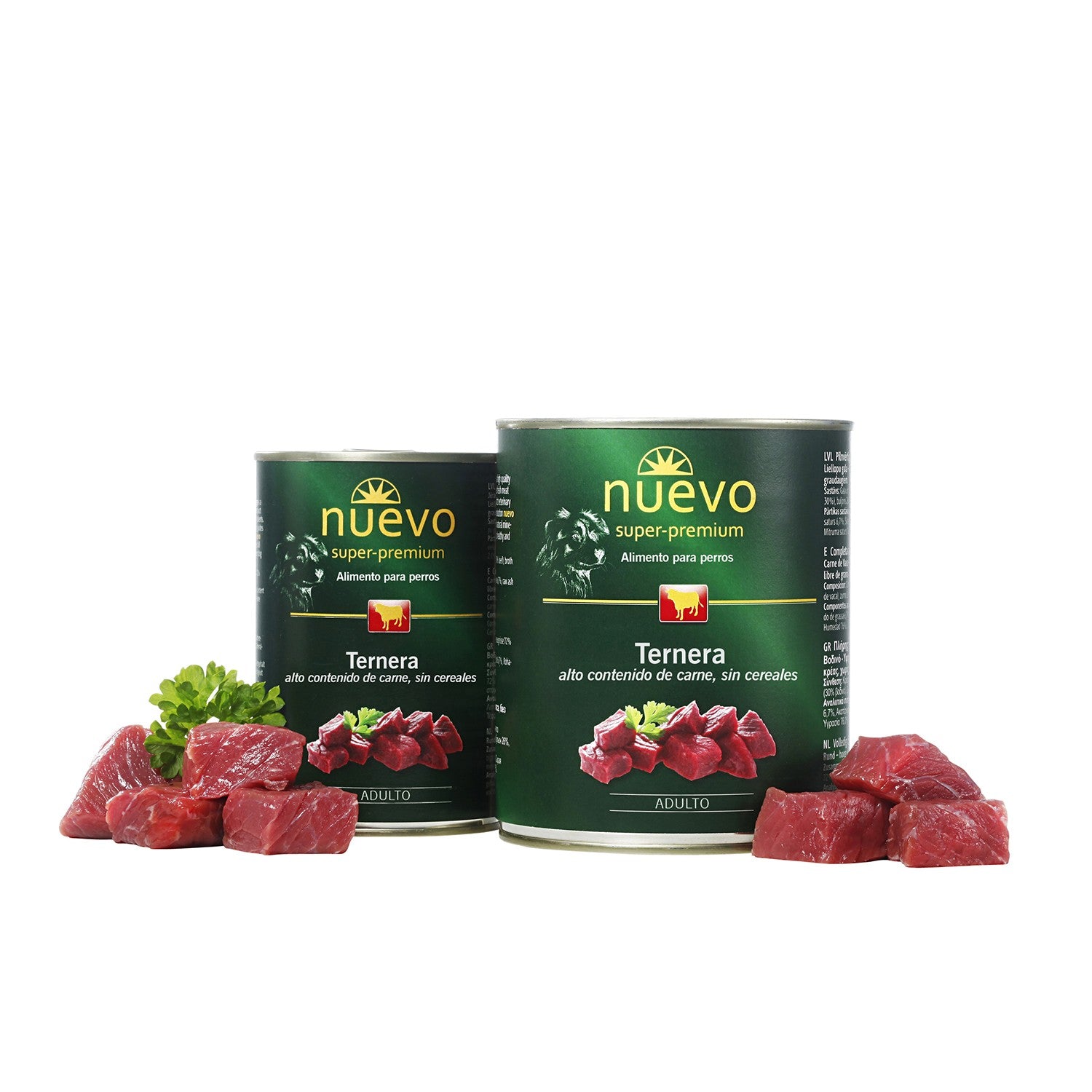 Lata Perro ADULTO Ternera NUEVO - Pack