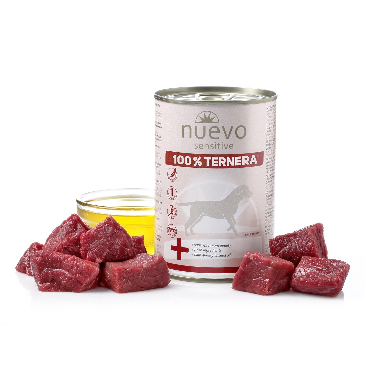 Lata Perro SENSITIVE 100% Ternera NUEVO 6 uds - Pack de 6 unidades