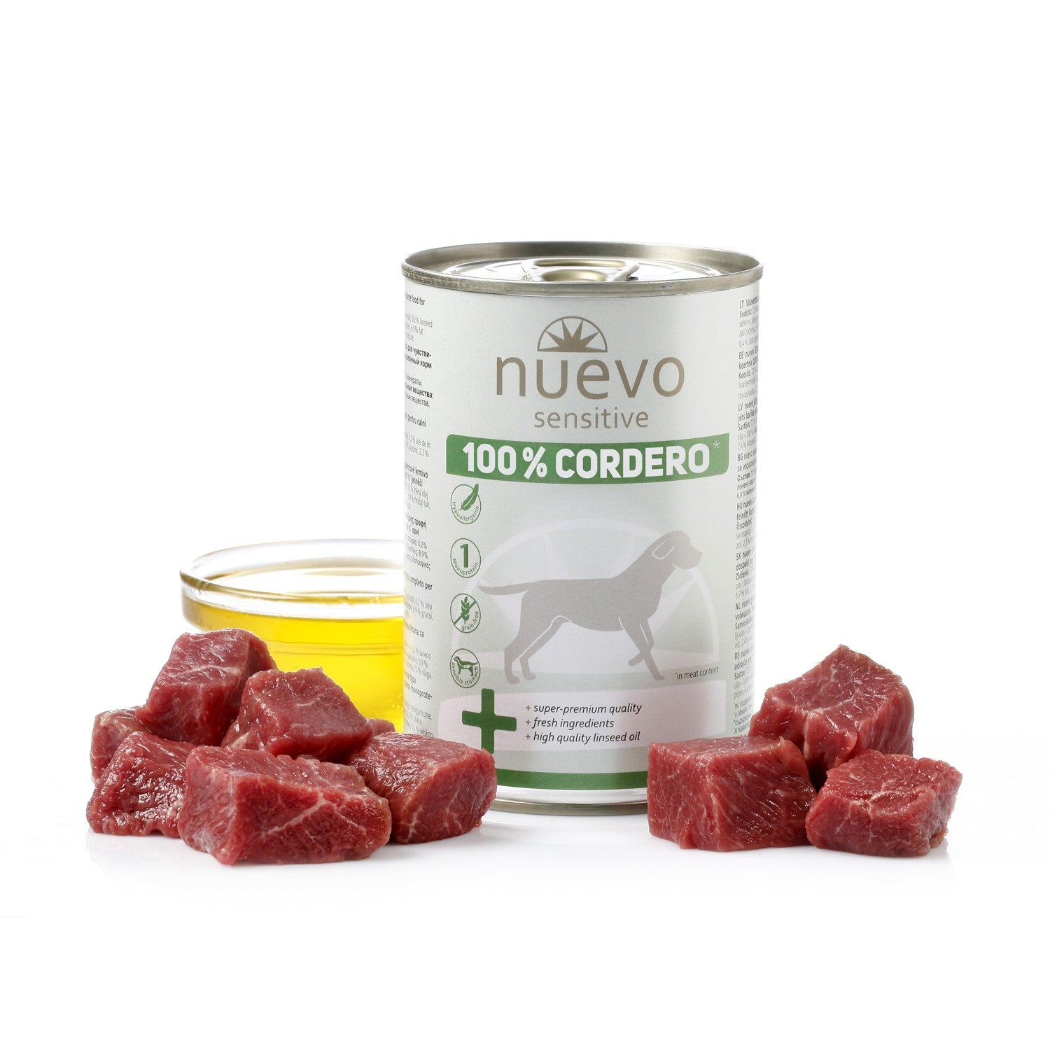 Lata Perro SENSITIVE 100% Cordero NUEVO - Pack de 6 unidades