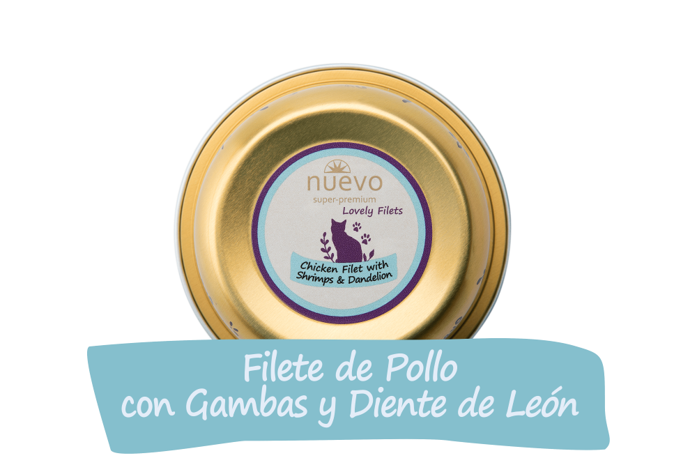 Tarrina Gato TENDER Filetes de Pollo y Gambas NUEVO 12 ud - Pack de 12 unidades