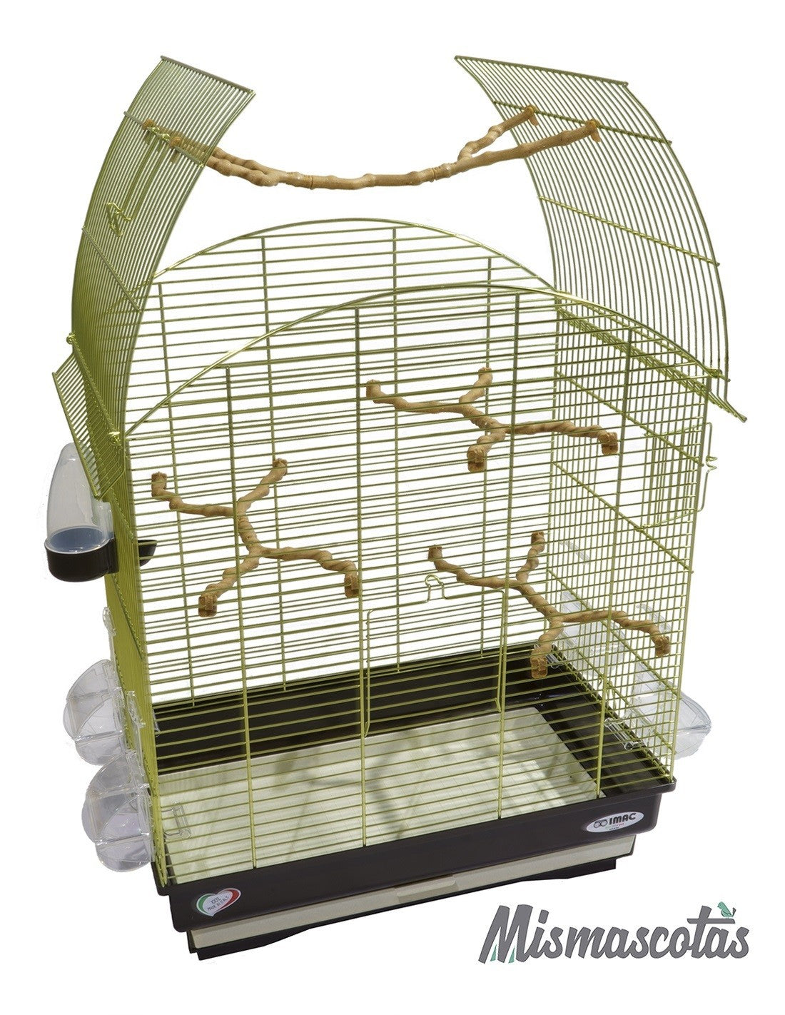 Jaula Pájaros ÁGATA Dorada Imac