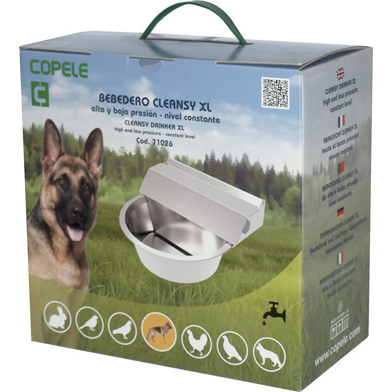Bebedero para Perros "Cleansy" baja presión