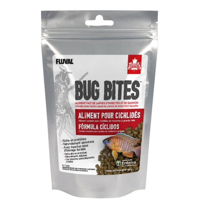 Gránulos Fluval Bug Bites Cíclidos