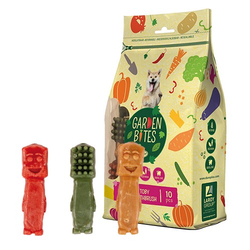 Duvo Garden Bites Veggie TOBY TOOTHBRUSH