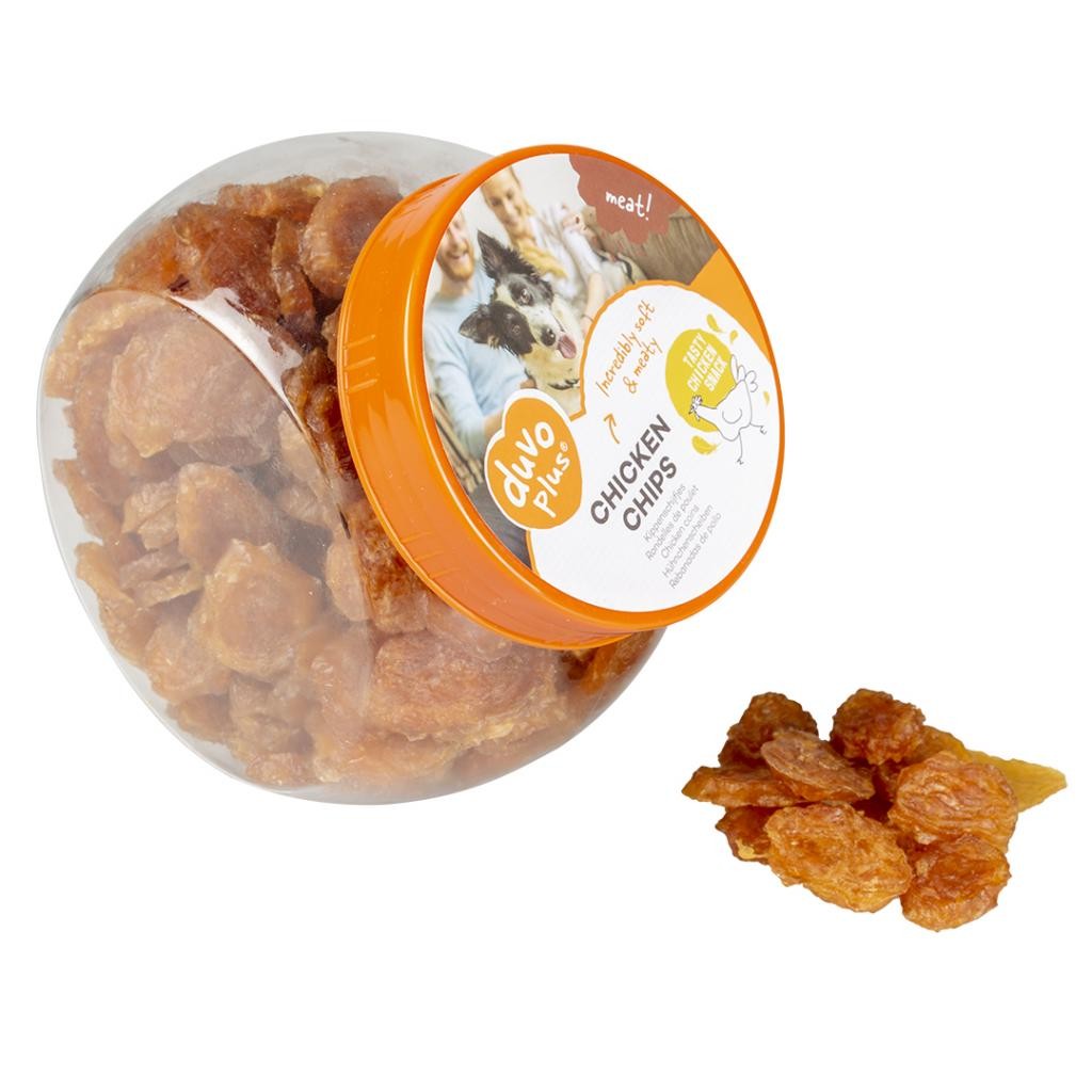 Chips de pollo para perros Duvo Meat