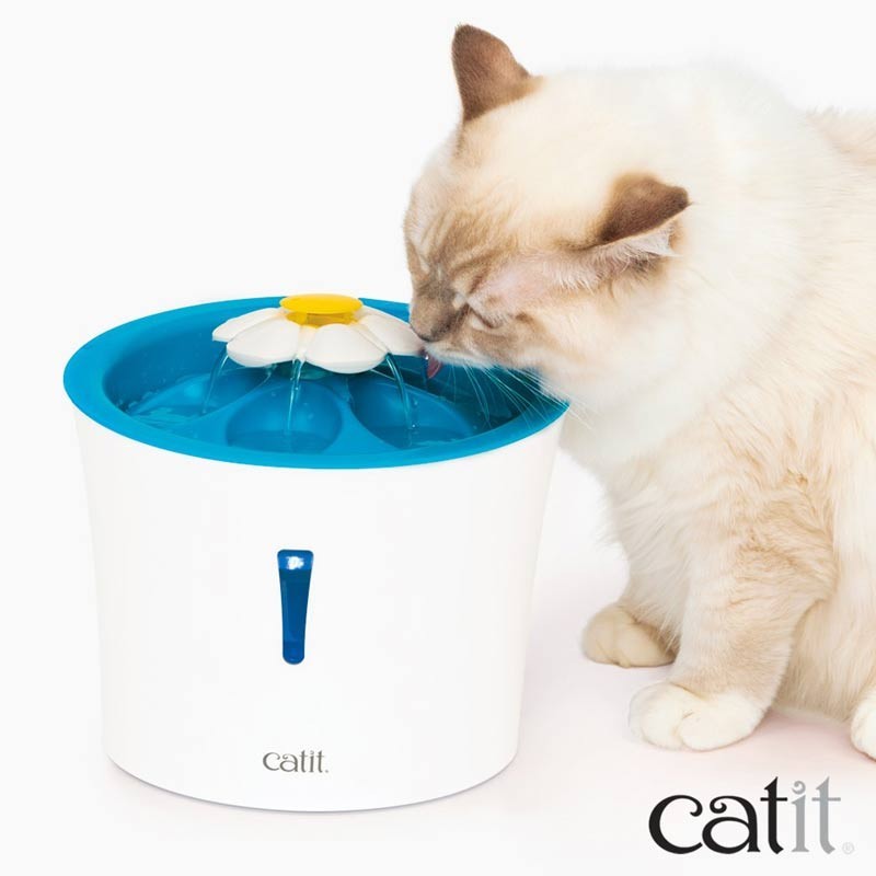 Bebedero Fuente Flower Fountain Led Catit