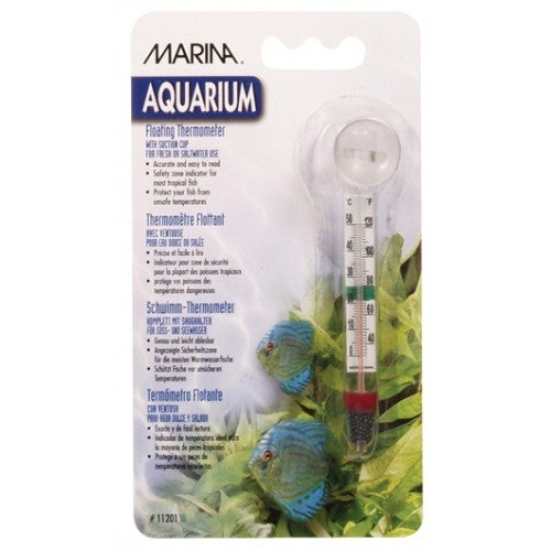Termómetro con ventosa Marina Aquarium