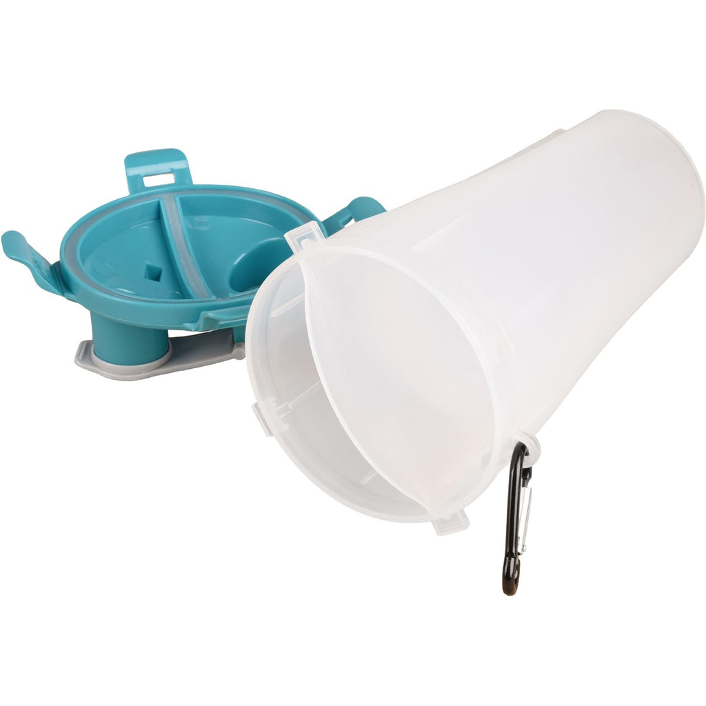 Recipiente De Viaje 2 En 1 Para Comida Y Agua Flamingo Pack 3 uds