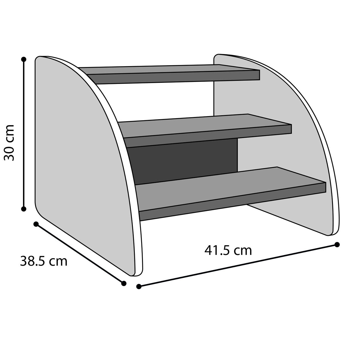 Escalera Para Perro Flamingo Karpi - Gris