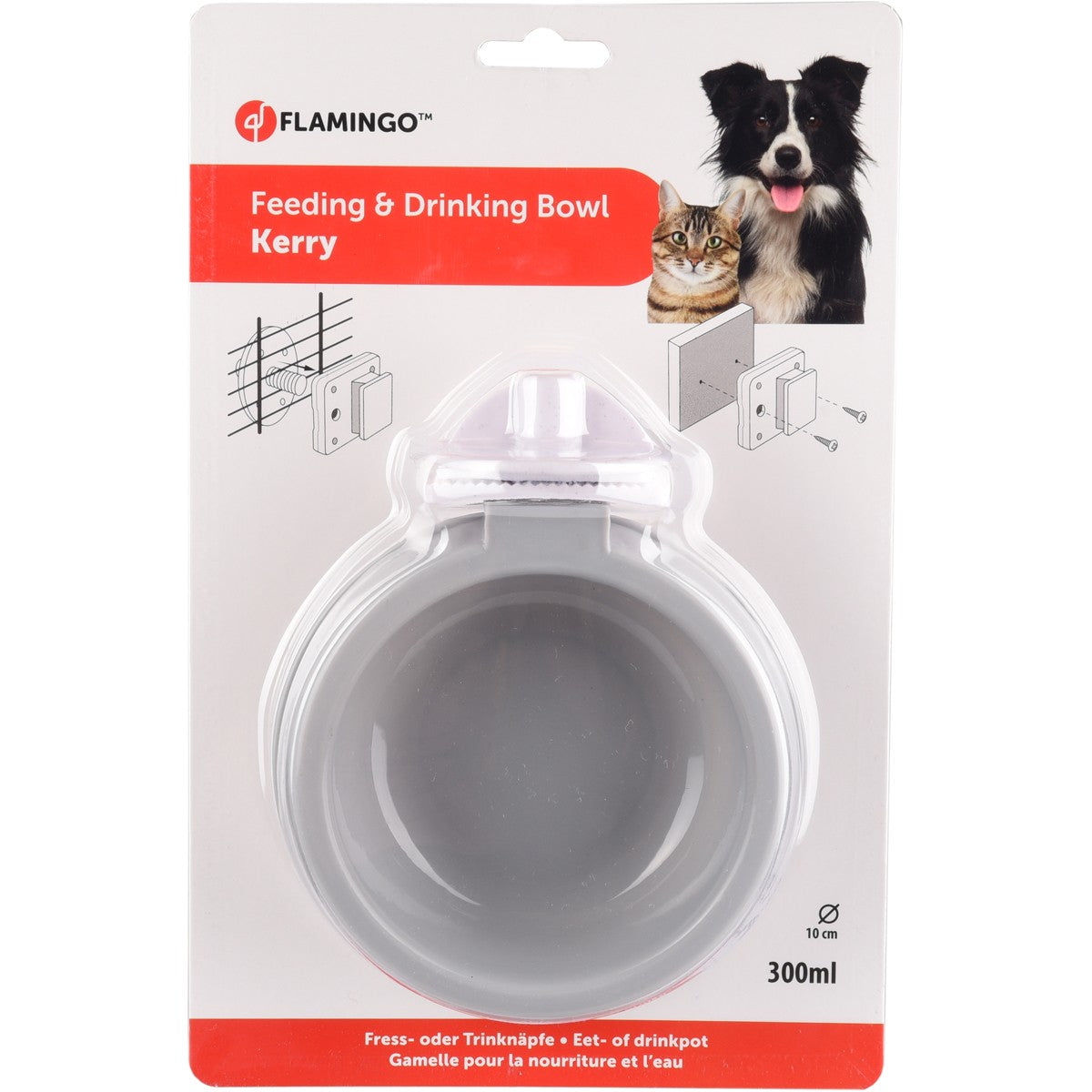 Cuenco De Alimentación Y Bebida Flamingo Kerry 4 uds