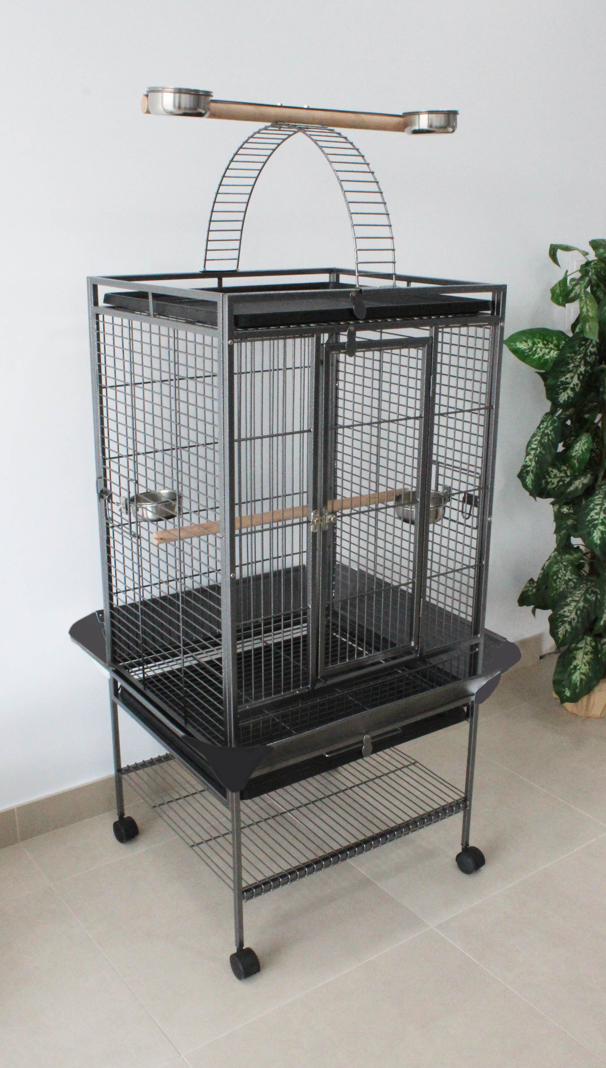 Pajarera Jaula para Loros 10