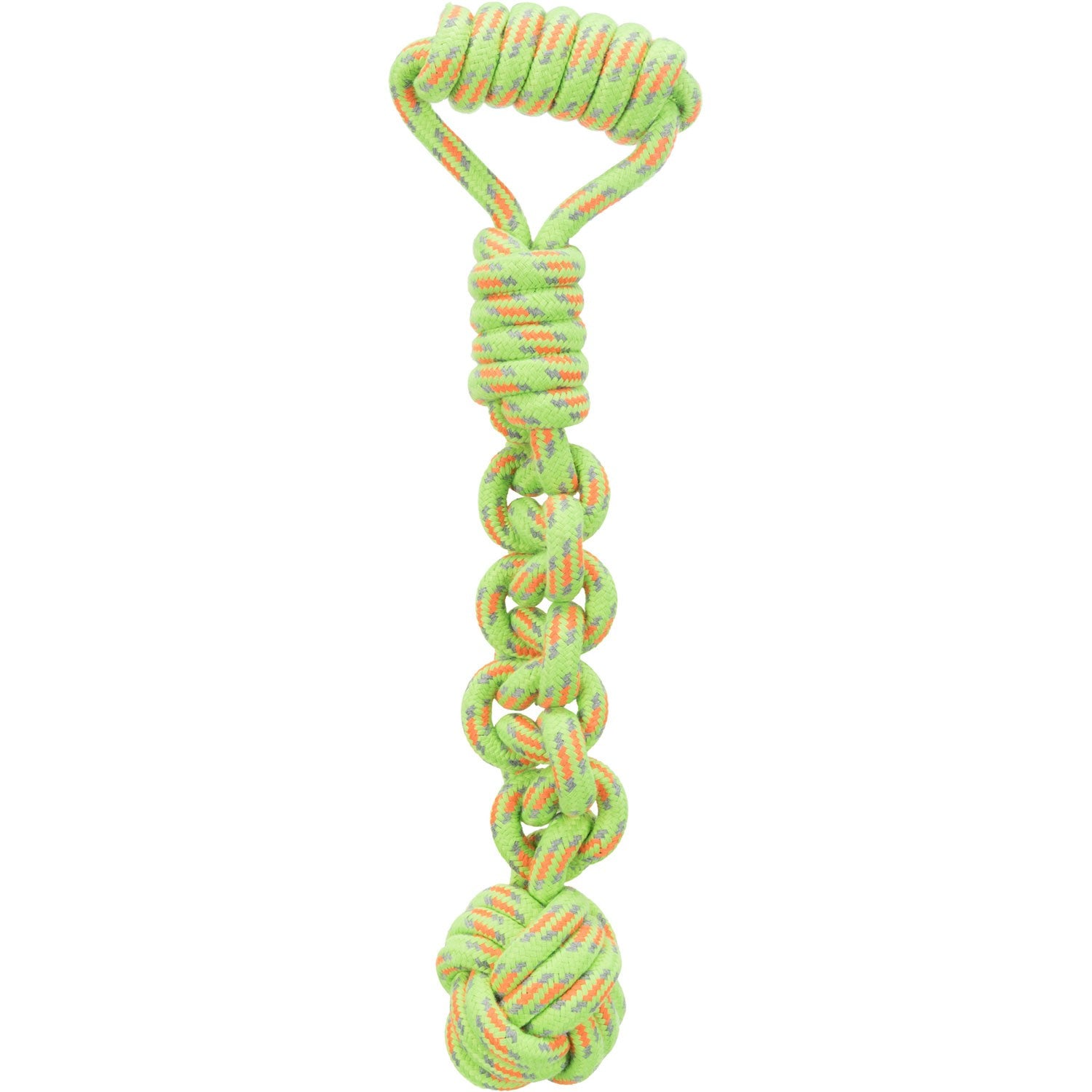 Cuerda Juego con Pelota Tejida 38cm - Pack de 3 unidades