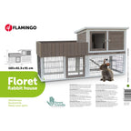 Casa Para Conejo Flamingo - Floret Urban
