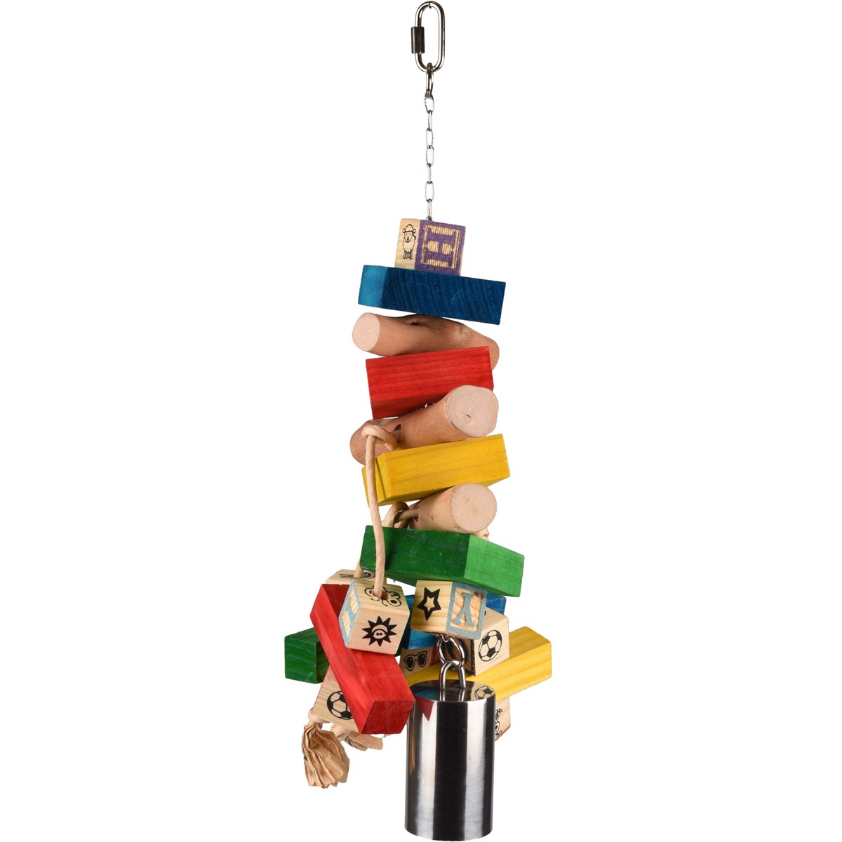 Juguete Rainbow Bell Flamingo - Multi Color 52 cm