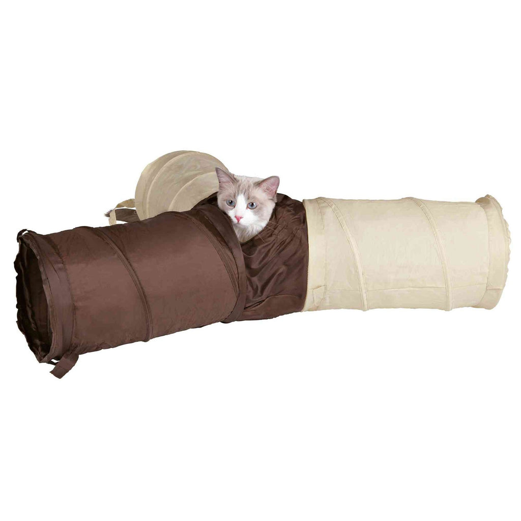 Túnel de Juego nylon para gatos 3 salidas