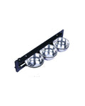 Comedero Giratorio - 3 bol 4" - 10,16cm