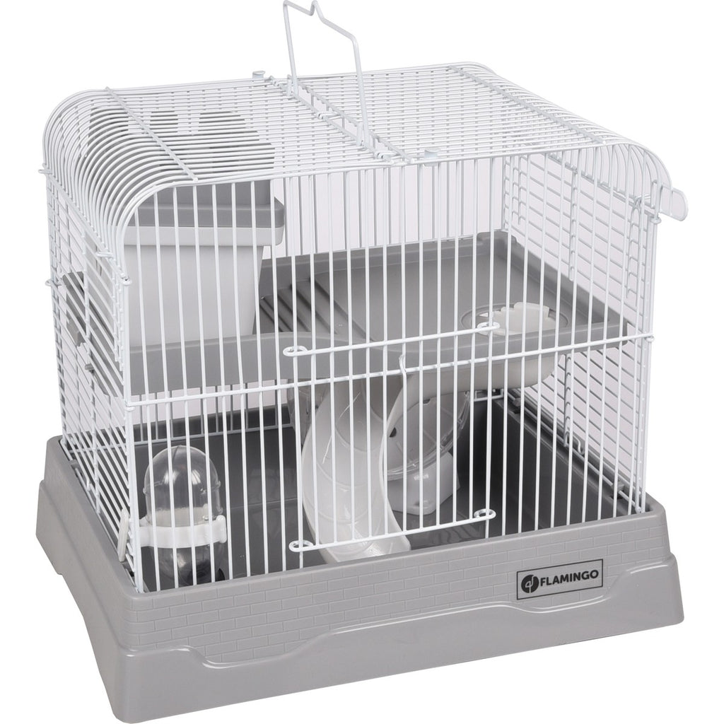 Jaula Para Hámster Flamingo - Dinky Gris- Pack 2uds