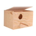 Nido de madera Periquitos