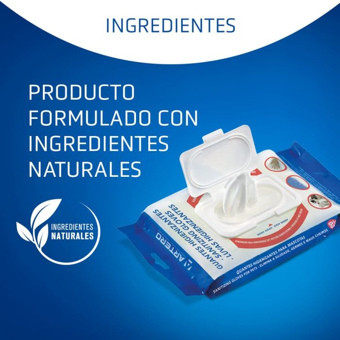 Artero Guantes Higienizantes Para Perros Antigérmenes