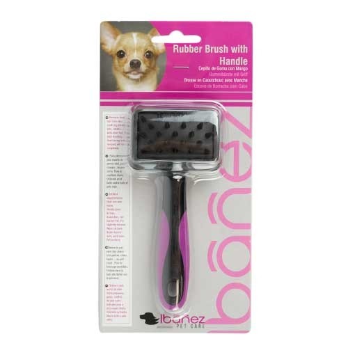 Cepillo de goma para razas mini
