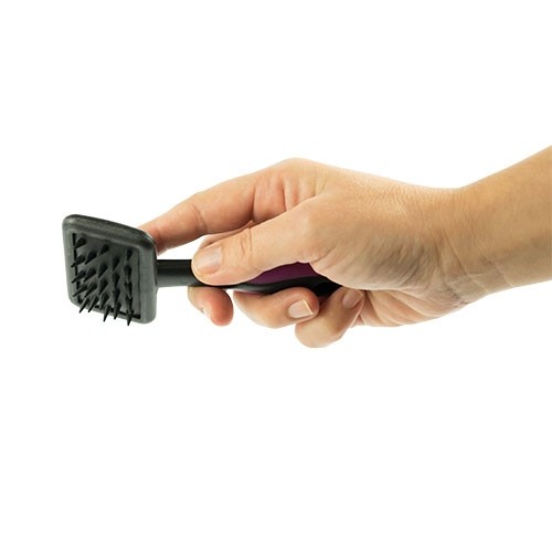 Cepillo de goma para razas mini
