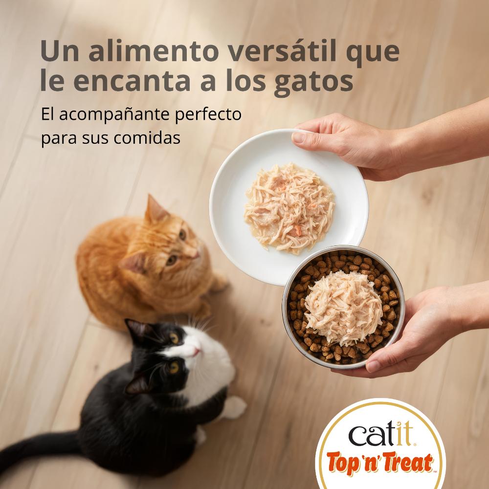 Catit Top 'n' Treat de Pollo - Pack de 4 unidades
