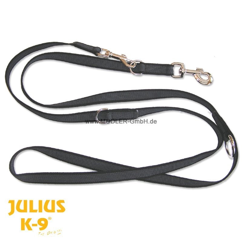 Correa engomada Julius K-9 Negra