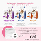 Catit Recipes Kitten Pollo, 2kg - Pack de 4 unidades