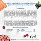 Catit Recipes Adulto Pescado de Mar, 2kg - Pack de 4 unidades
