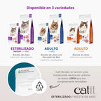 Catit Recipes Esterilizado Aves, 400g - Pack de 6 unidades