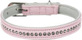 Outlet Trixie Collar para perros piel Rosa 27-33 cm