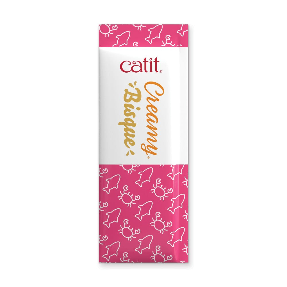 Catit Creamy Bisque con Atún - Pack de 10 unidades