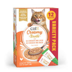 Catit Creamy Broth Pollo - Pack de 12 unidades