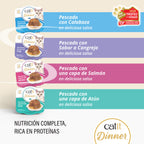 Catit Cuisine Dinner Pescado 75g - Pack de 6 unidades