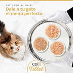 Pollo desmenuzado para gatos Catit Cuisine Fillet 75g - Pack de 12 unidades