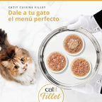 Atún desmenuzado para gatos Catit Cuisine Fillet 75g - Pack de 12 unidades