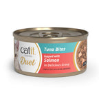 Dúo de carne con toppings para gatos Catit Cuisine Duet 75g - Pack de 12 unidades