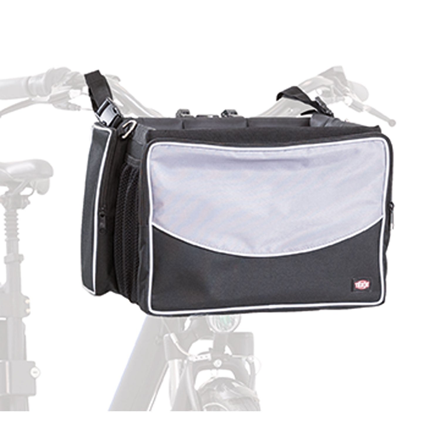 Bolsa Frontal negro/gris