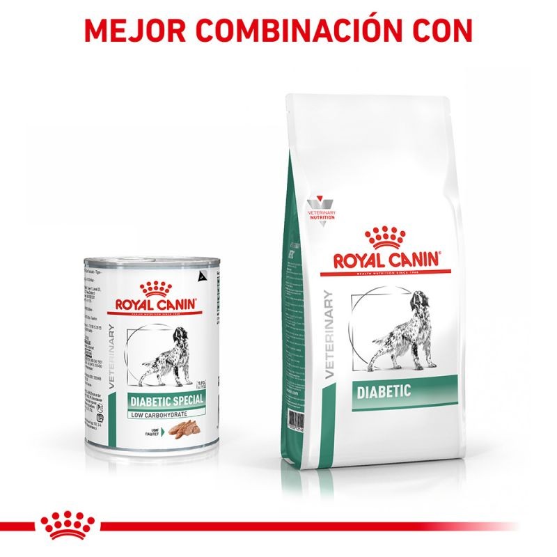 Royal Canin Veterinary Canine Diabetic Special Low Carb Mousse Pack 12uds