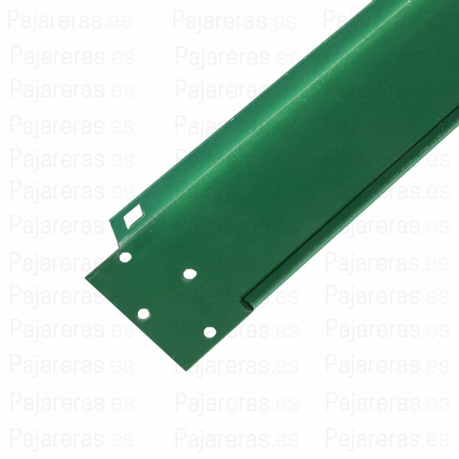 Cartela izquierda techo de malla verde