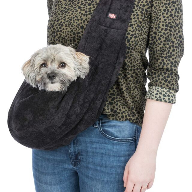 Mochila Frontal Soft negro/Gris