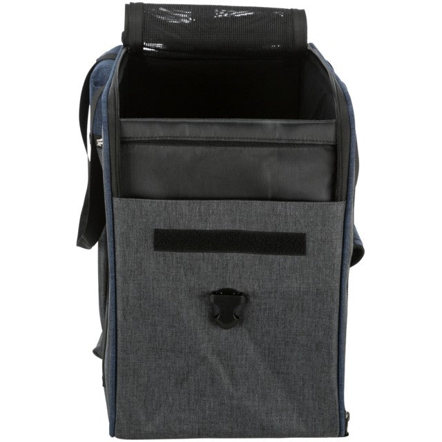Mochila y transportín Tara 2 en 1 gris/azul