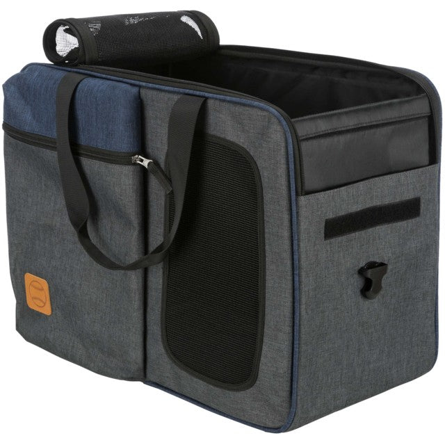 Mochila y transportín Tara 2 en 1 gris/azul