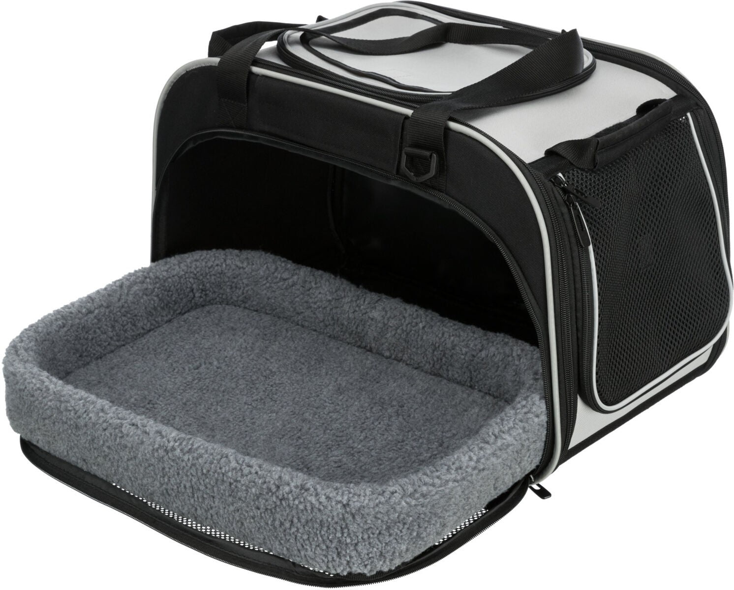 Bolsa transporte Valery negro/gris