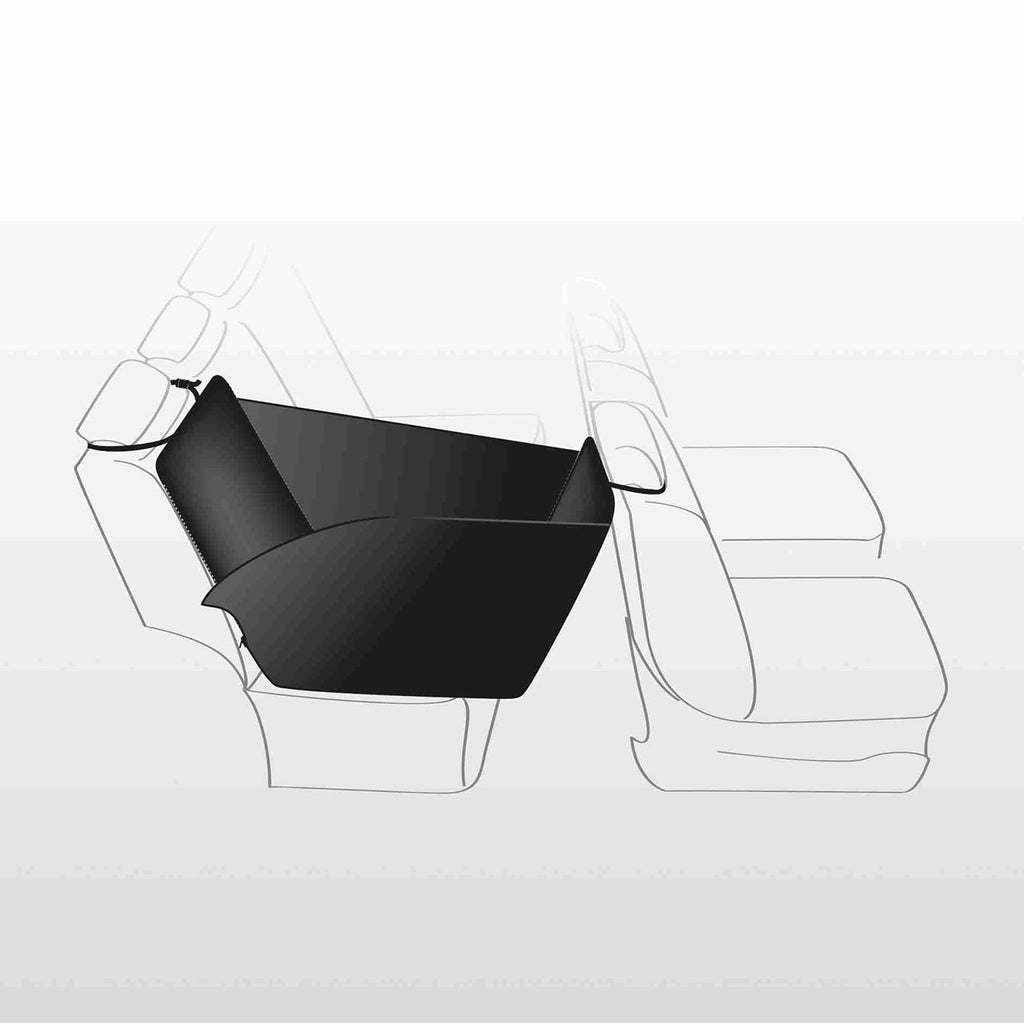 Funda Protectora Asientos Coche negro/beige