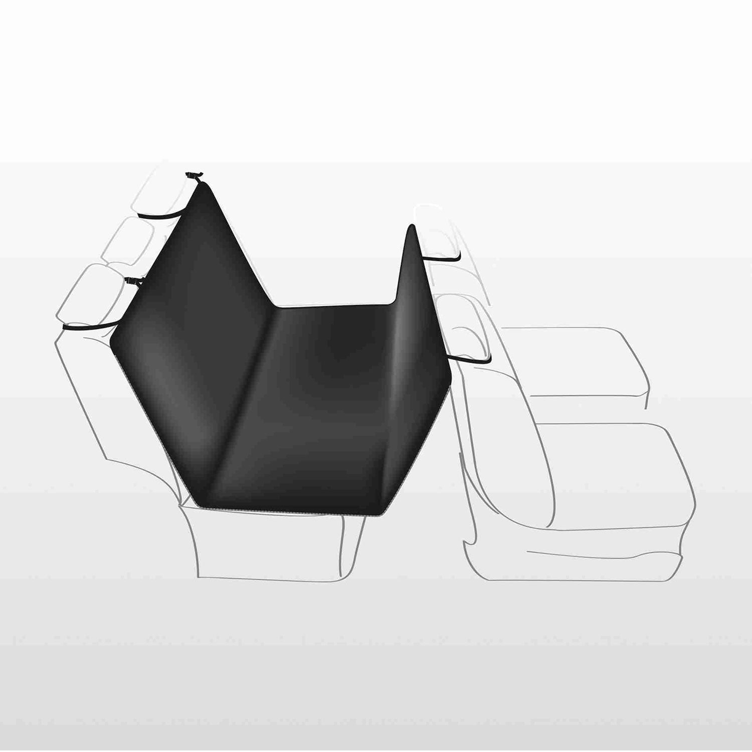 Funda Protectora Asientos Coche negro/marrón