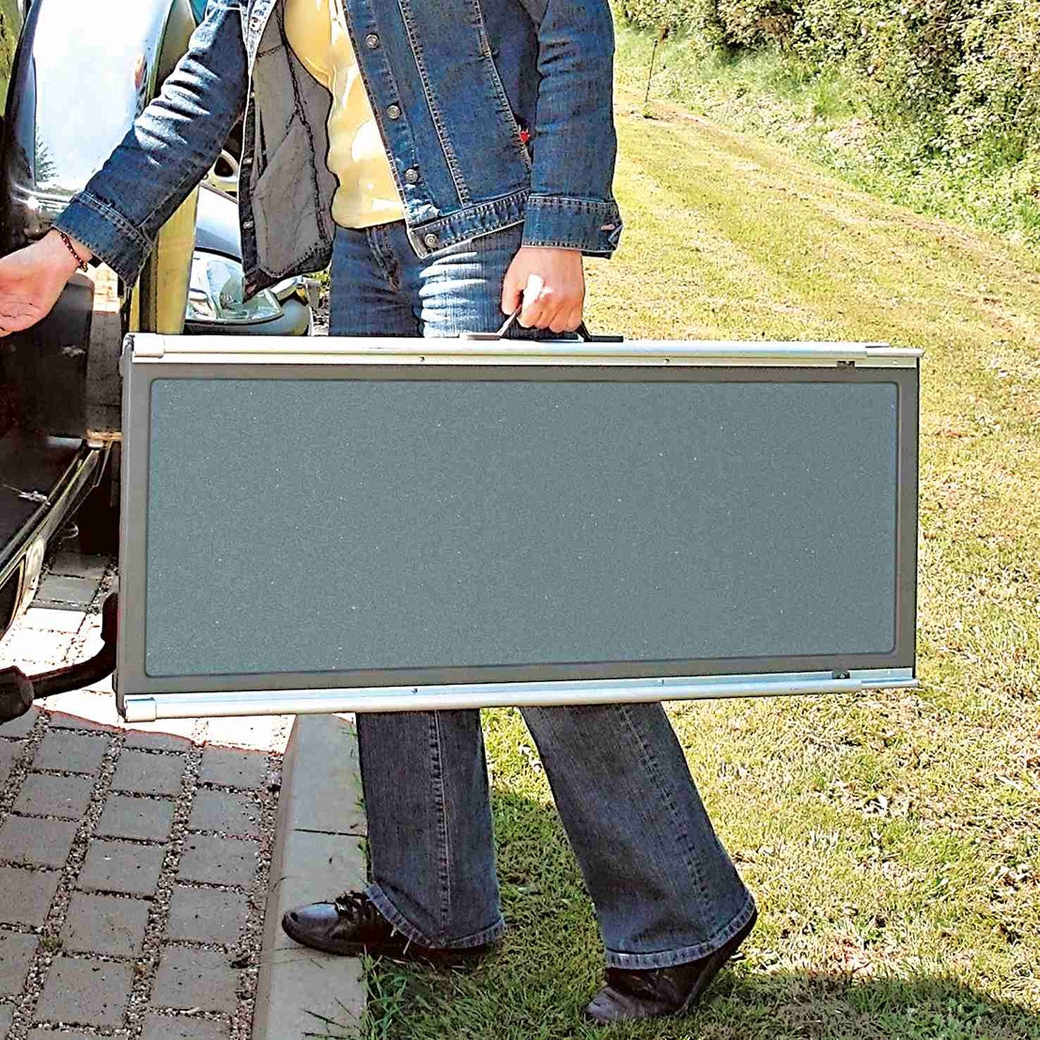 Rampa Telescópica Petwalk gris