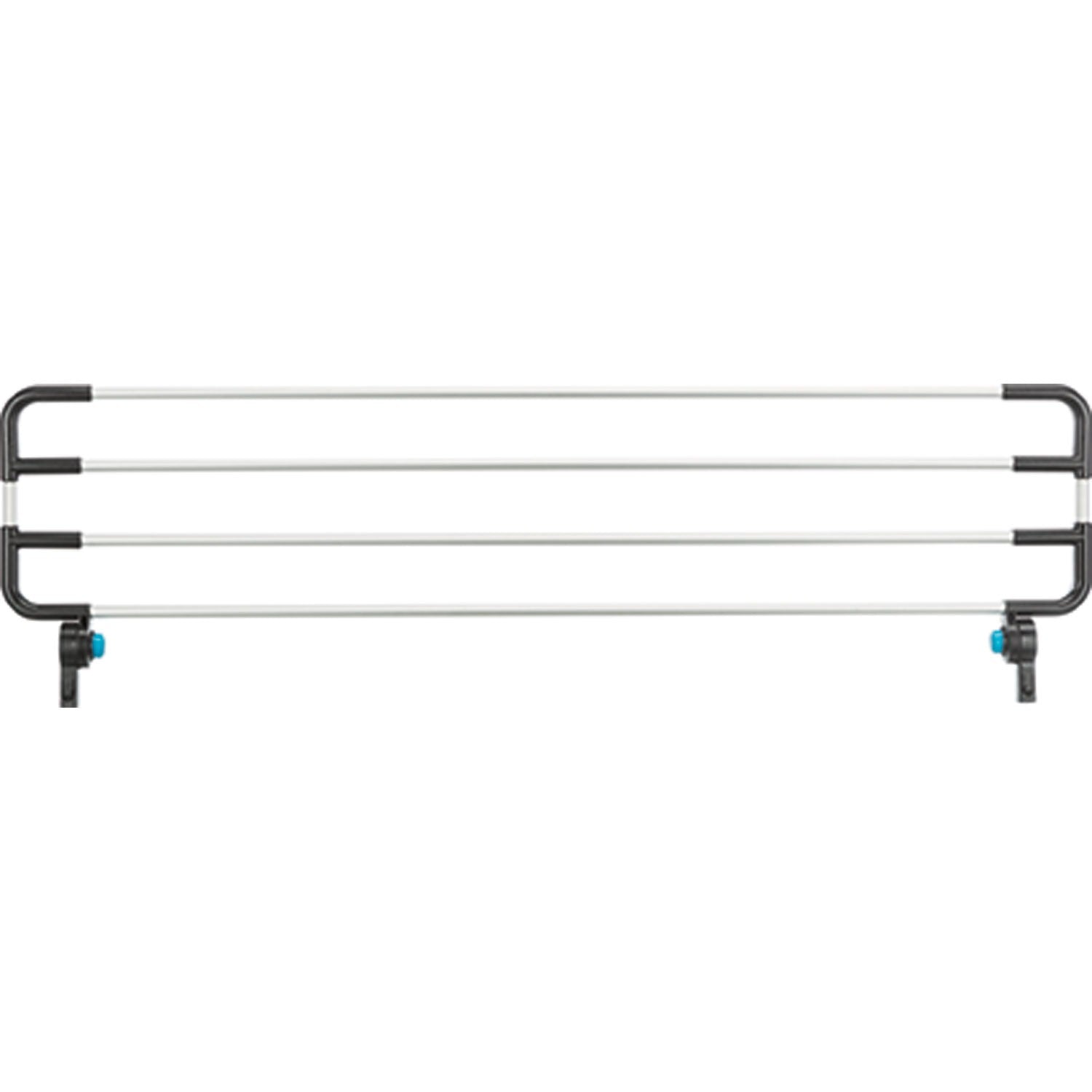 Extensible en Altura para Rejilla Universal de Coche plata/negro