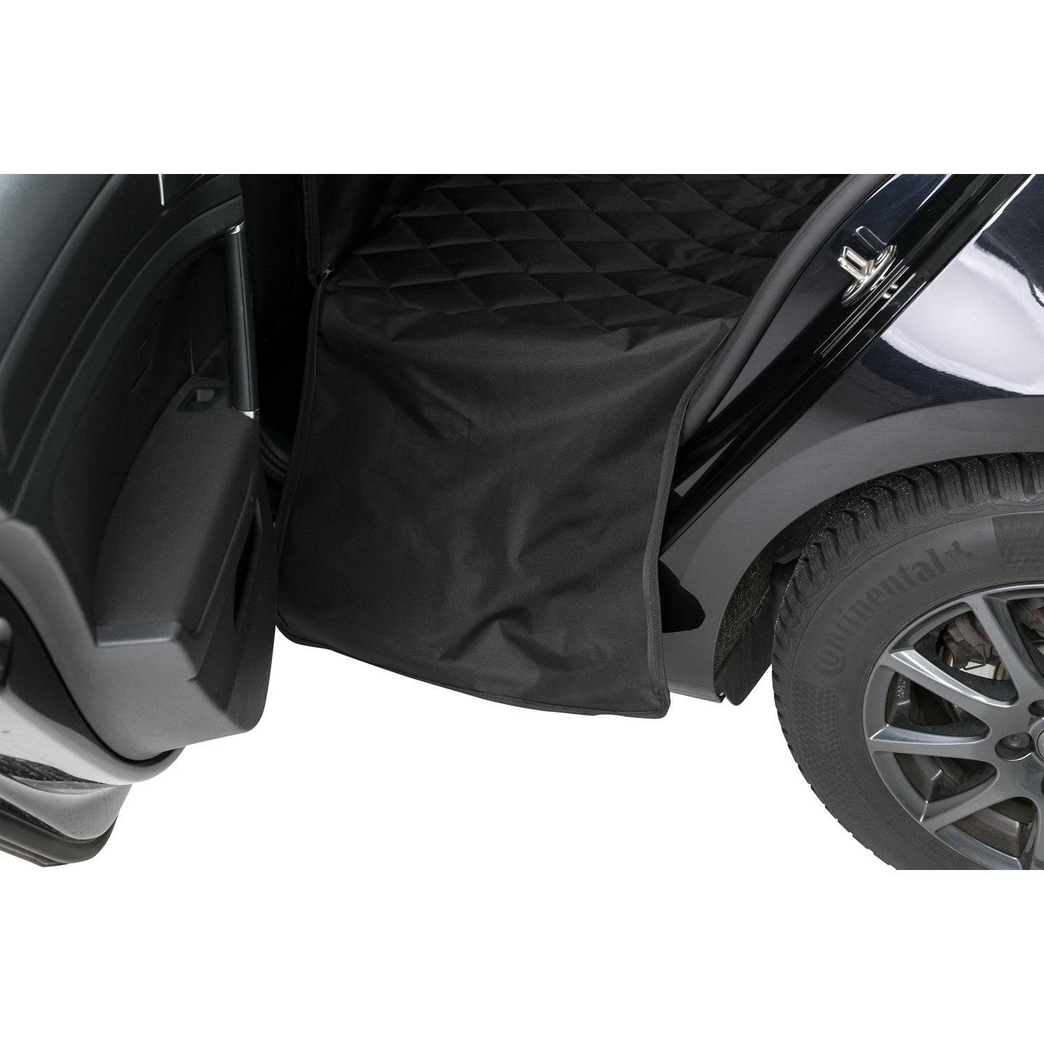Funda Protectora Asientos Coche con partes laterales, divisible negro