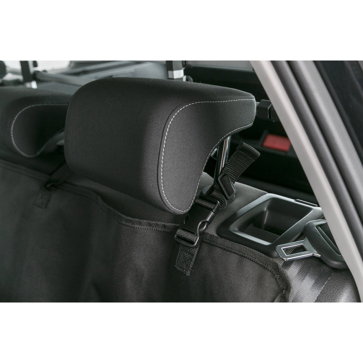 Funda Protectora Asientos Coche con partes laterales, divisible negro